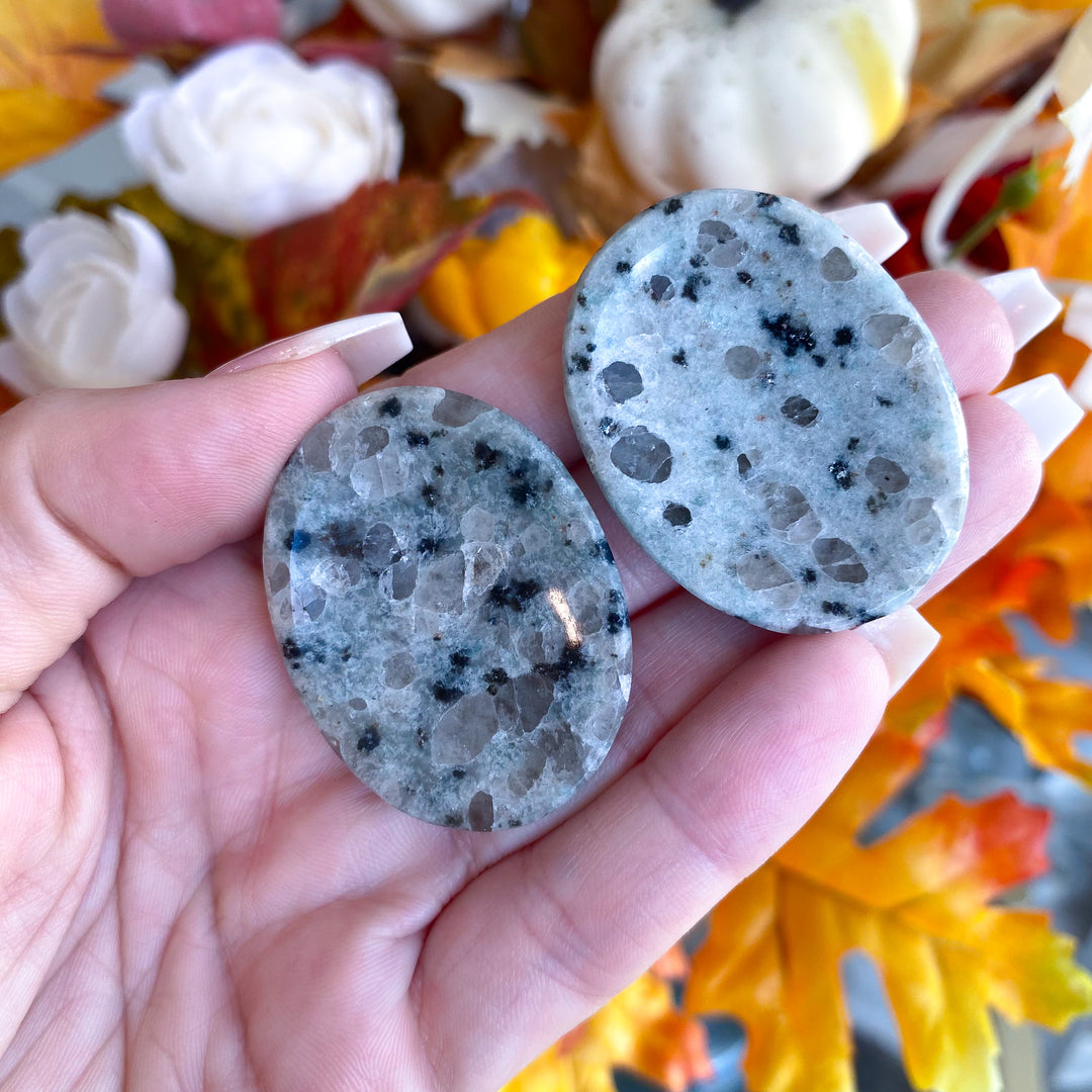 Kiwi Jasper Worry Stone