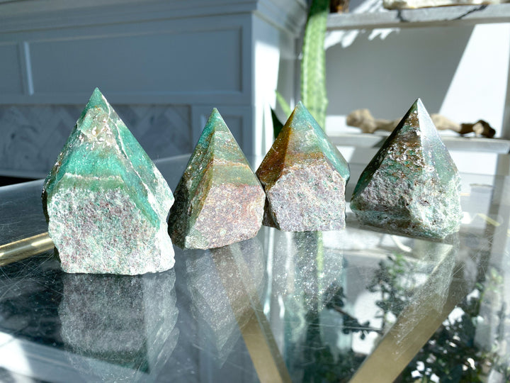 Green Aventurine Top Polish