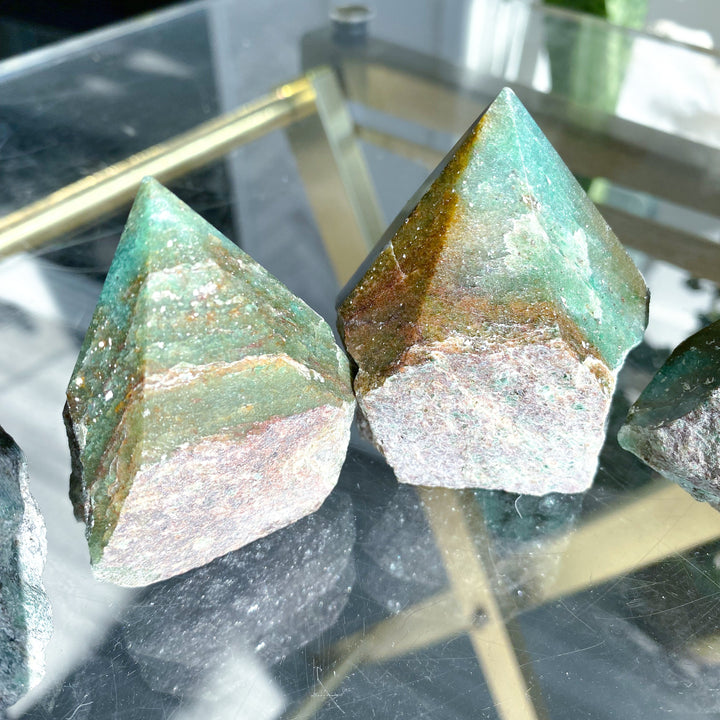 Green Aventurine Top Polish
