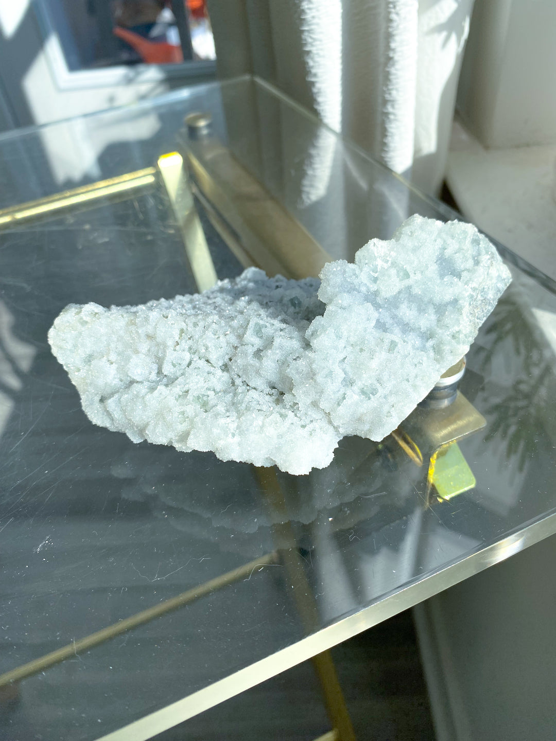 Clear SUGAR Fluorite #1