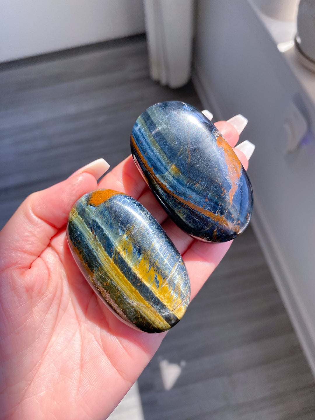 B Quality Blue Tiger Eye Palm