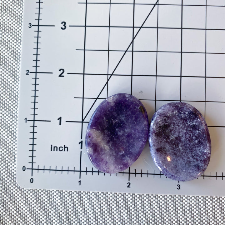 Lepidolite Worry Stone