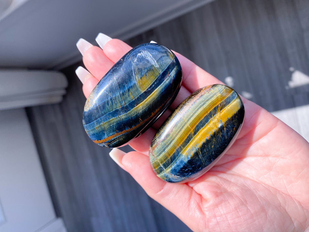 B Quality Blue Tiger Eye Palm
