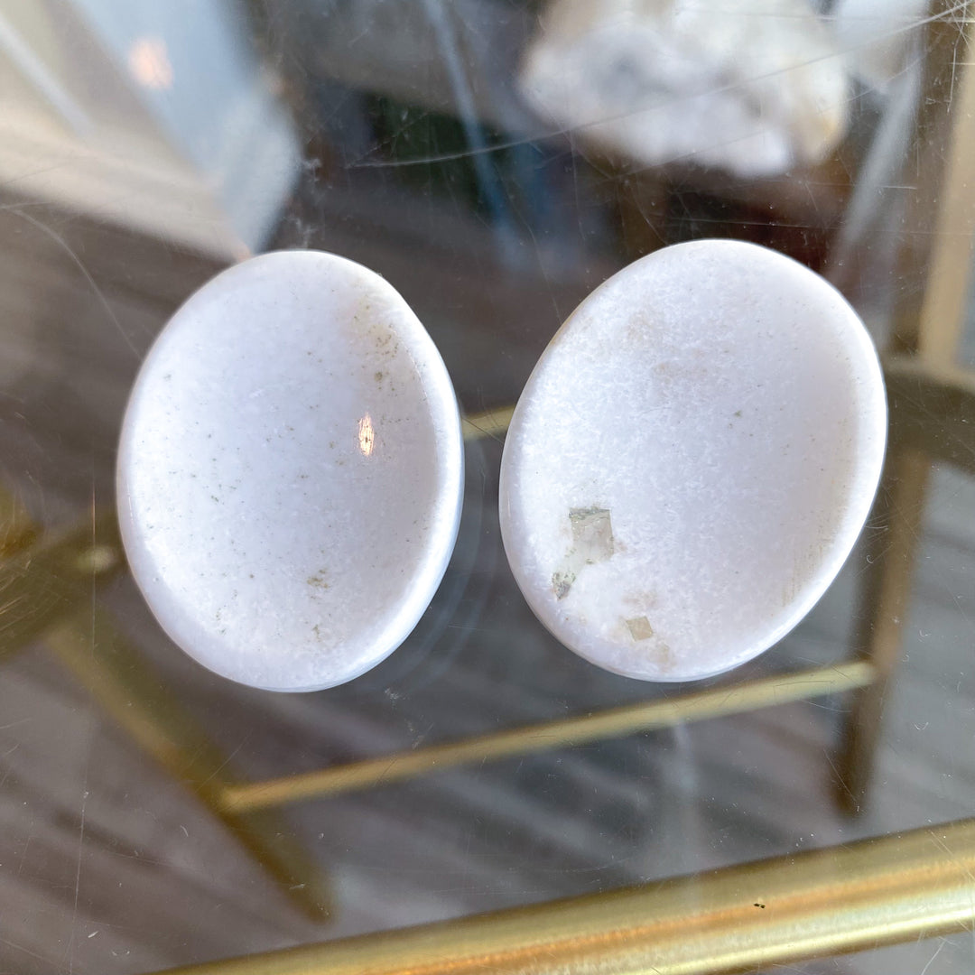 Scolecite Worry Stone