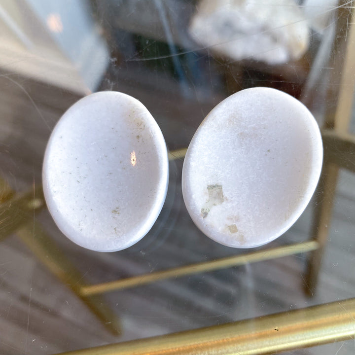 Scolecite Worry Stone