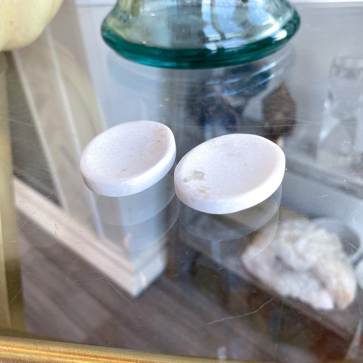 Scolecite Worry Stone