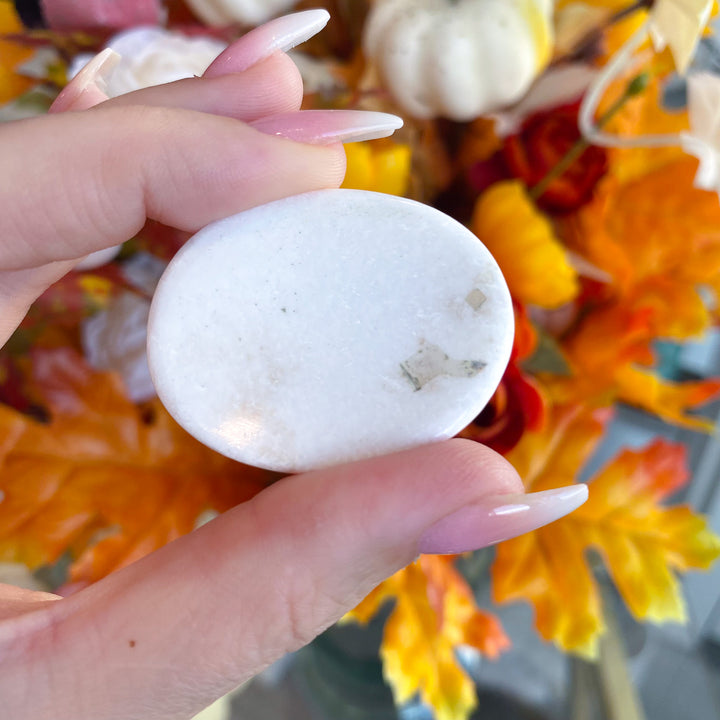 Scolecite Worry Stone