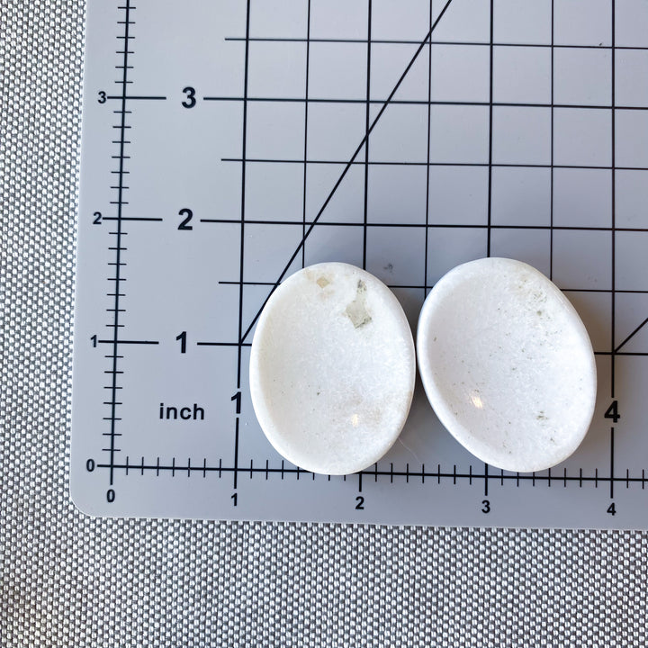 Scolecite Worry Stone
