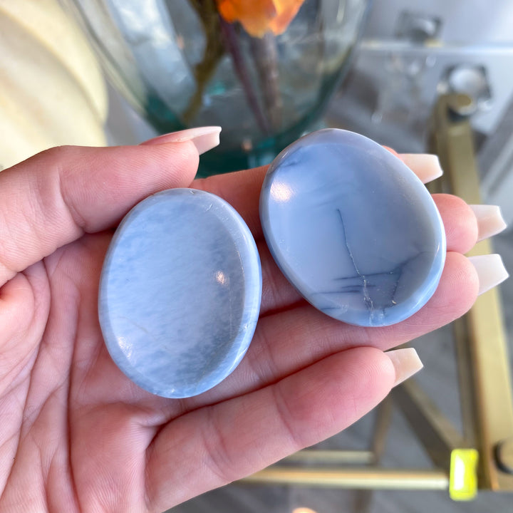 Blue Opal Worry Stone