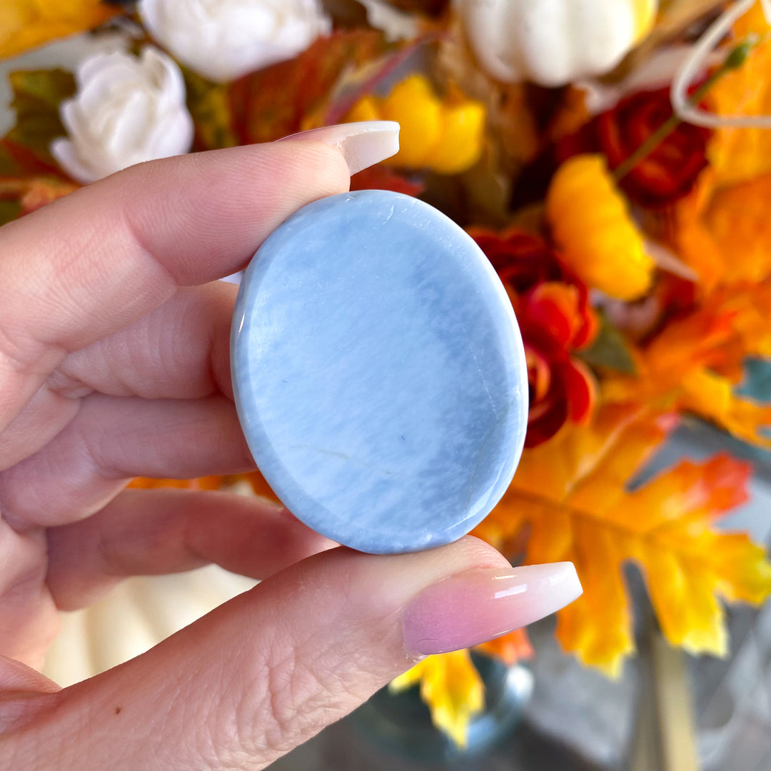 Blue Opal Worry Stone