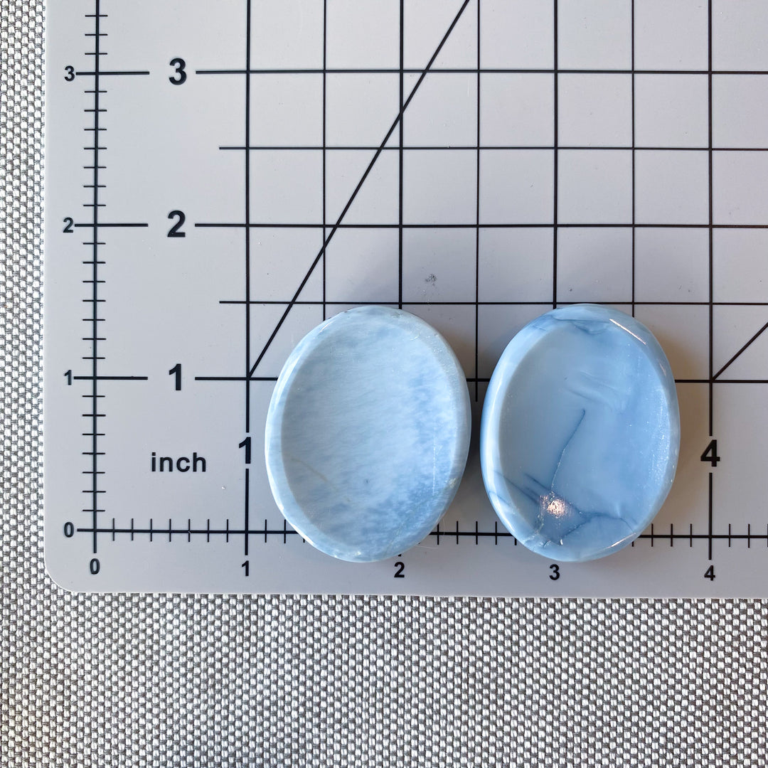 Blue Opal Worry Stone