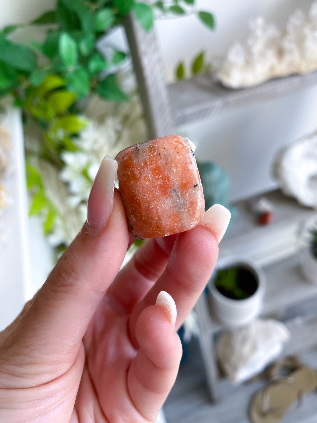 Orchid Calcite Tumble Stone