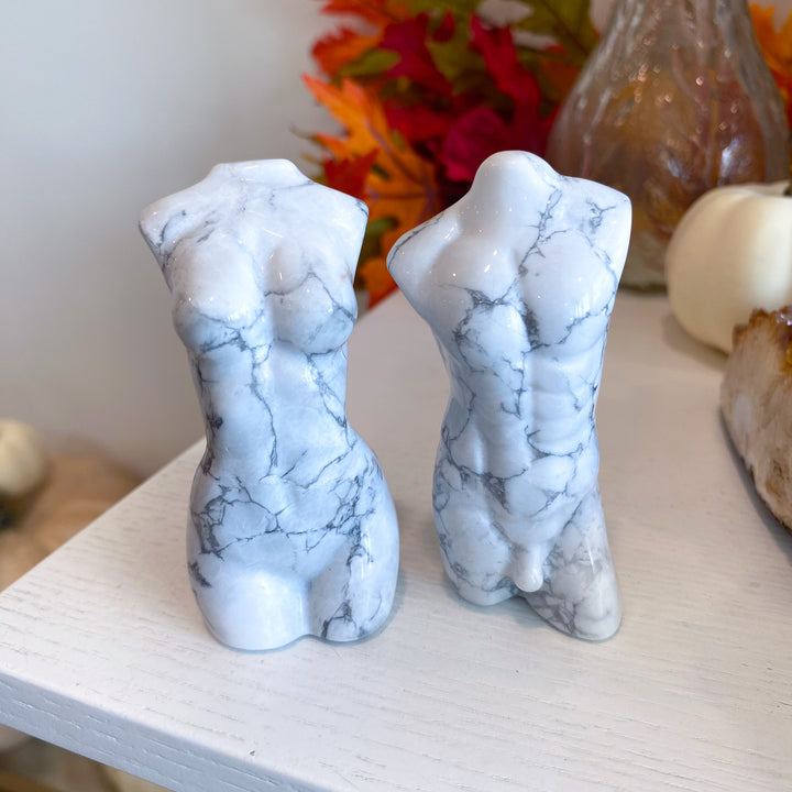 Howlite Goddess or God Body