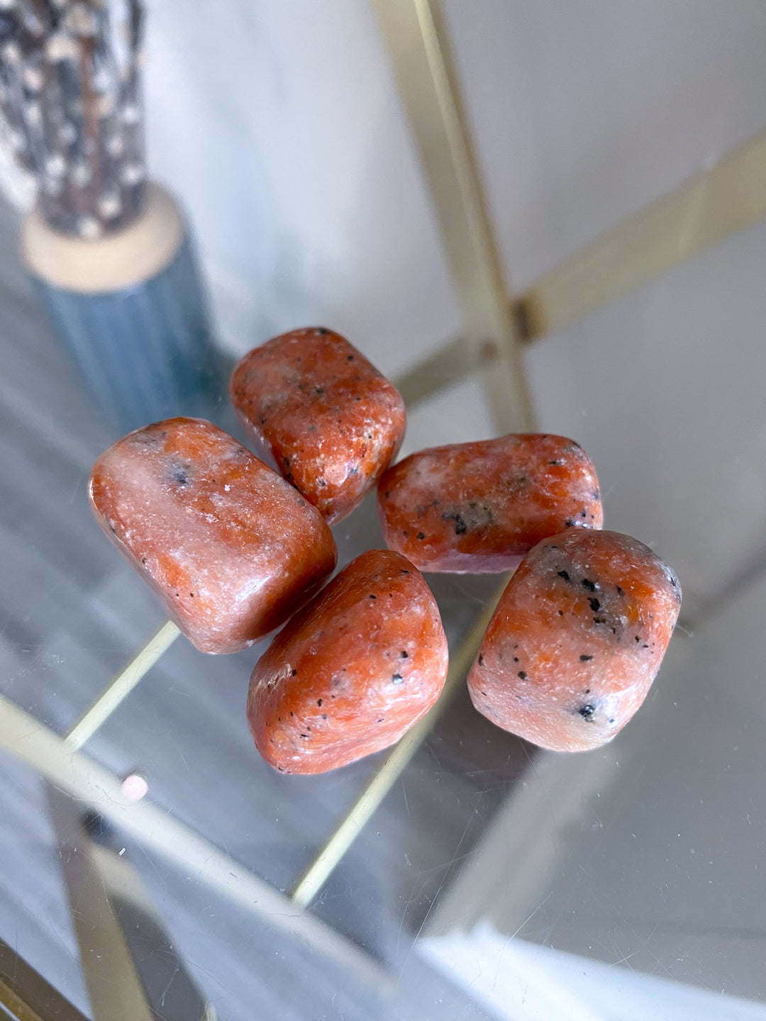 Orchid Calcite Tumble Stone