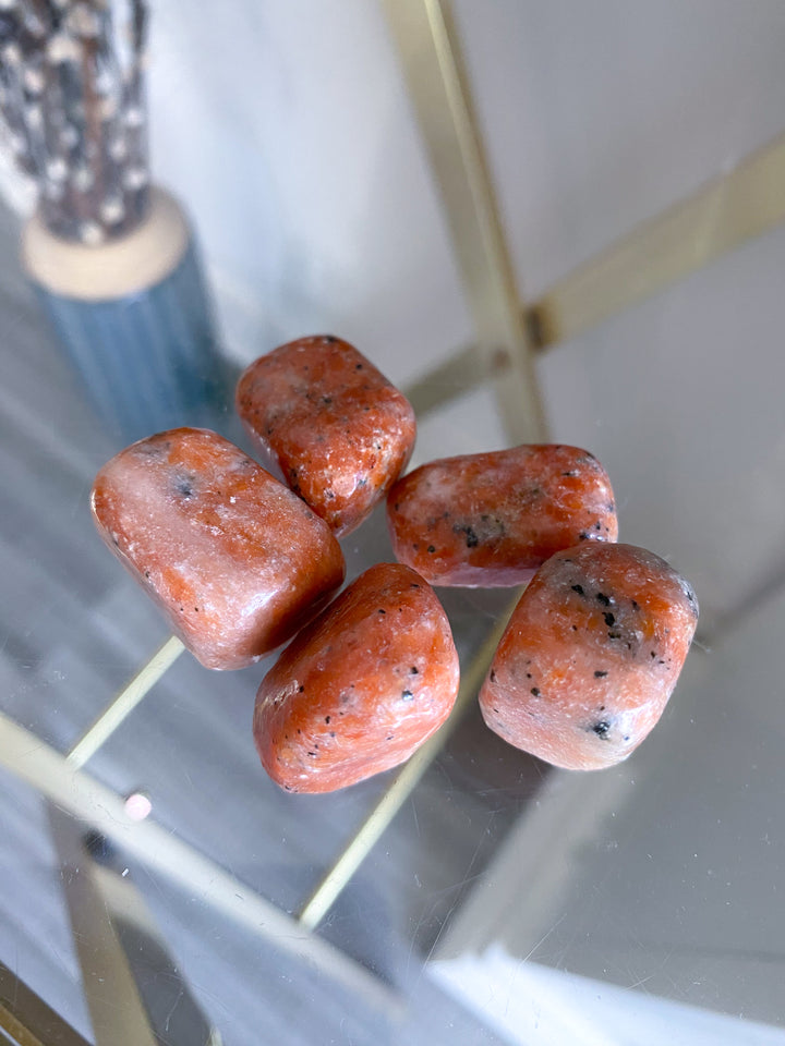Orchid Calcite Tumble Stone