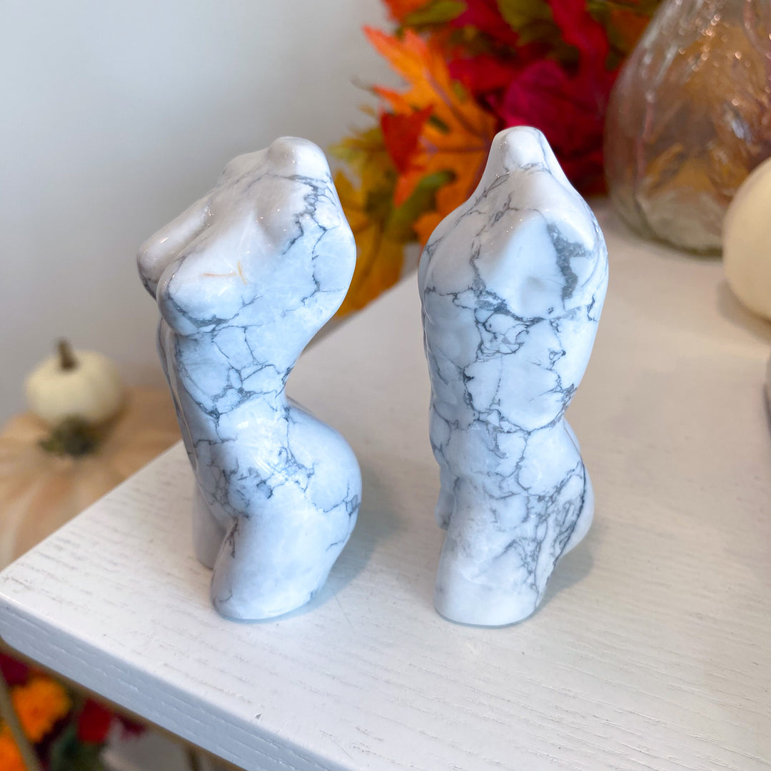 Howlite Goddess or God Body