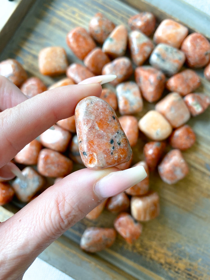 Orchid Calcite Tumble Stone