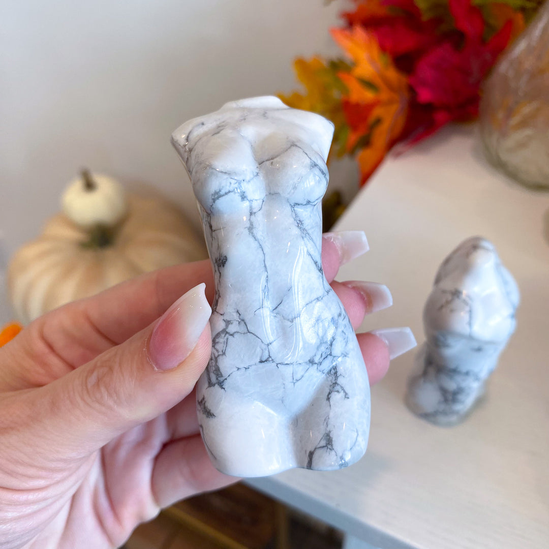 Howlite Goddess or God Body
