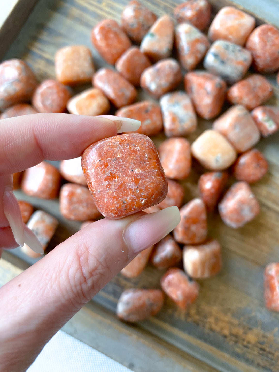 Orchid Calcite Tumble Stone