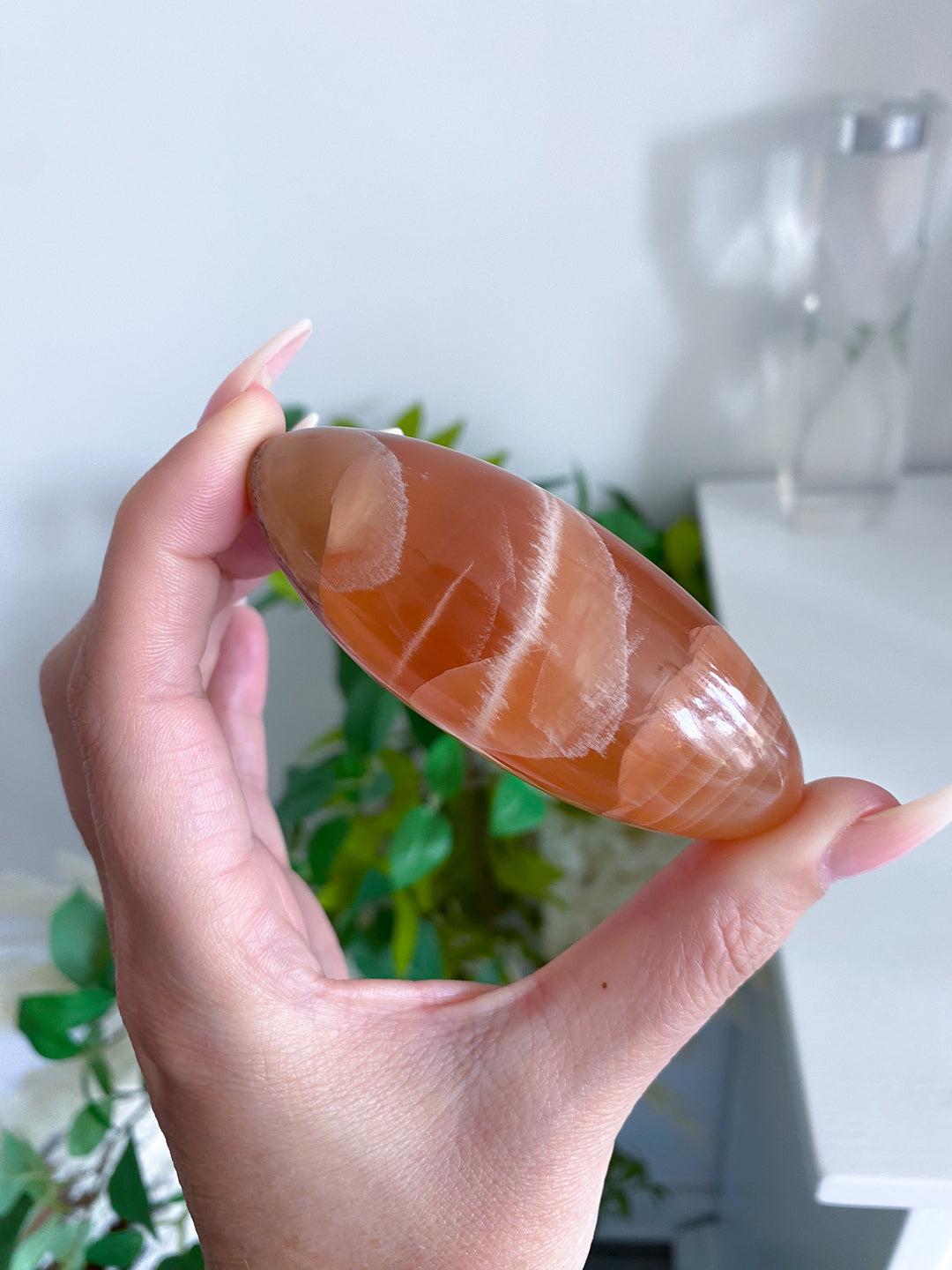 Honey Calcite Shiva Stone