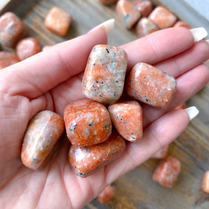 Orchid Calcite Tumble Stone