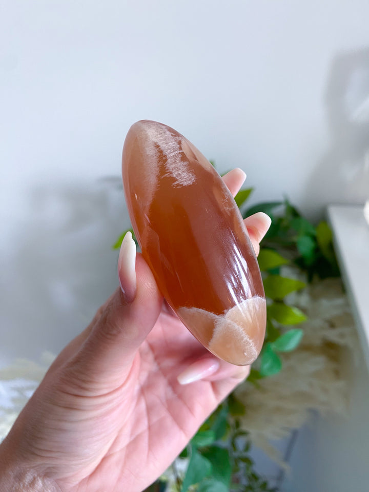 Honey Calcite Shiva Stone