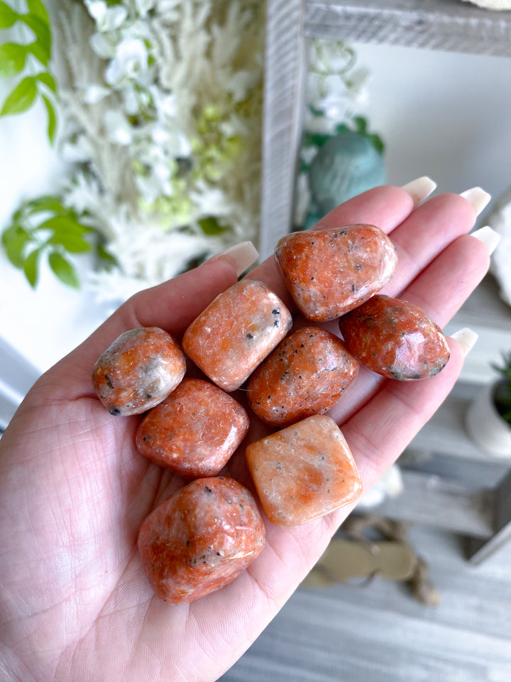 Orchid Calcite Tumble Stone