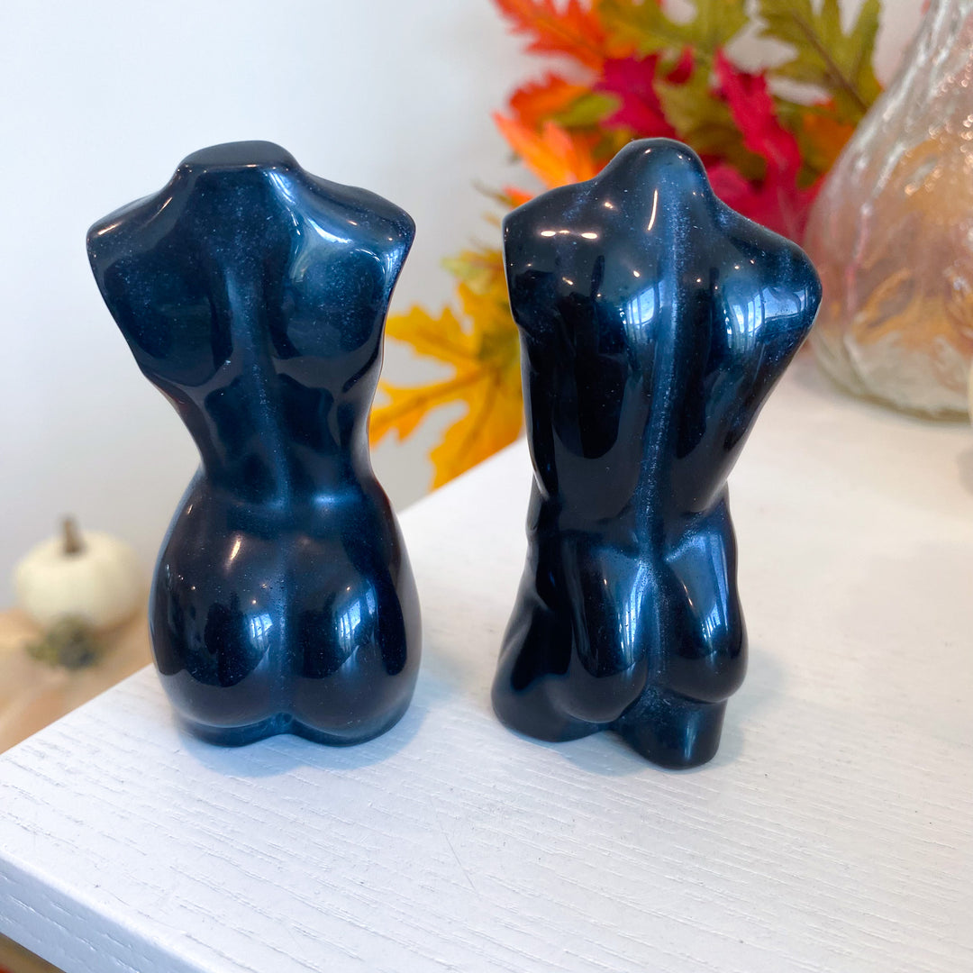 Black Obsidian Goddess or God Body