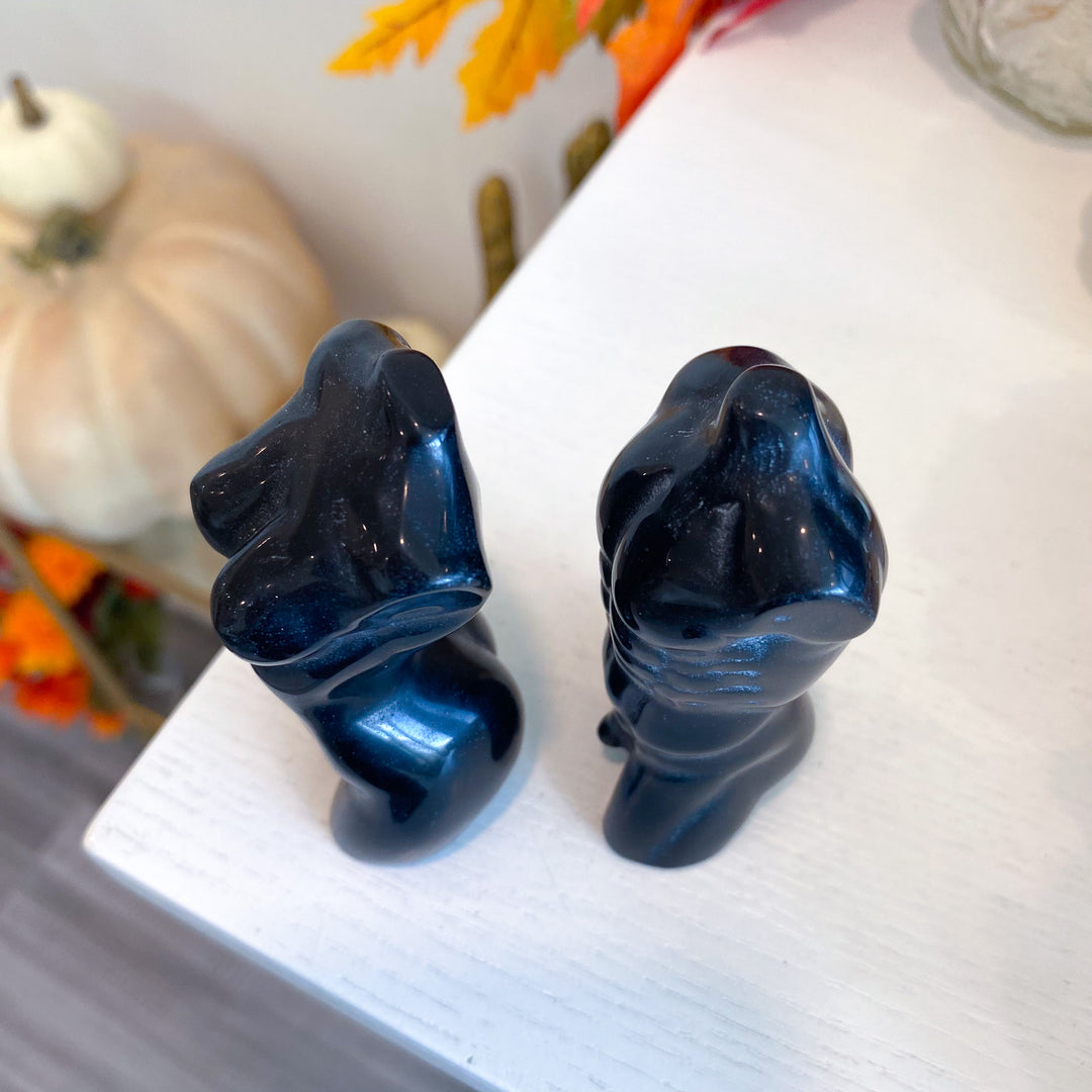 Black Obsidian Goddess or God Body