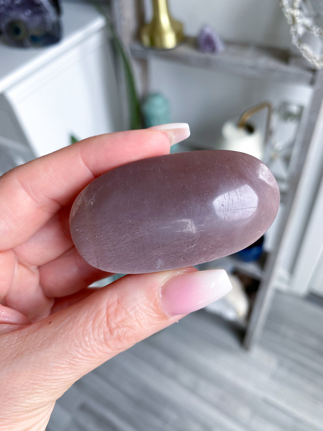 Flashy Peach Moonstone Palm 