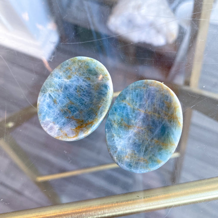 Aquamarine Worry Stone