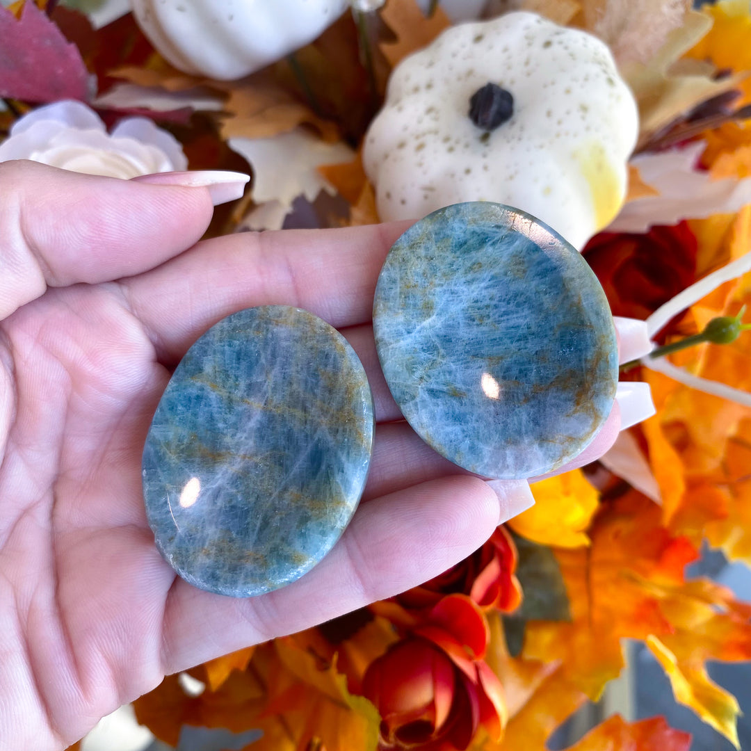 Aquamarine Worry Stone