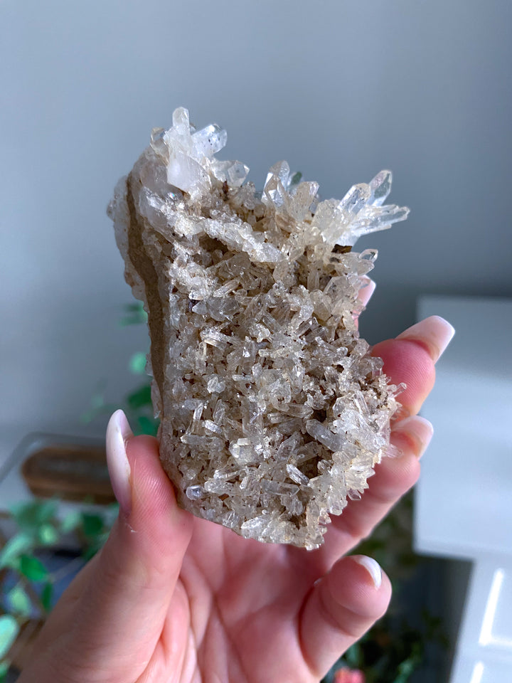 Unique Clear Quartz Cluster 