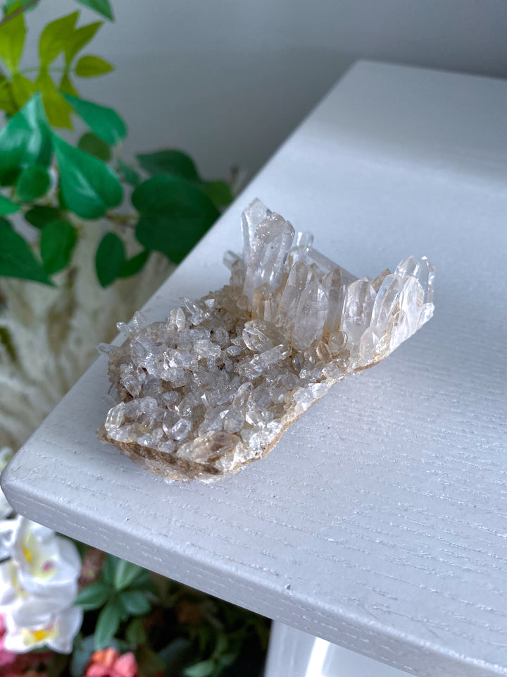 Unique Clear Quartz Cluster 