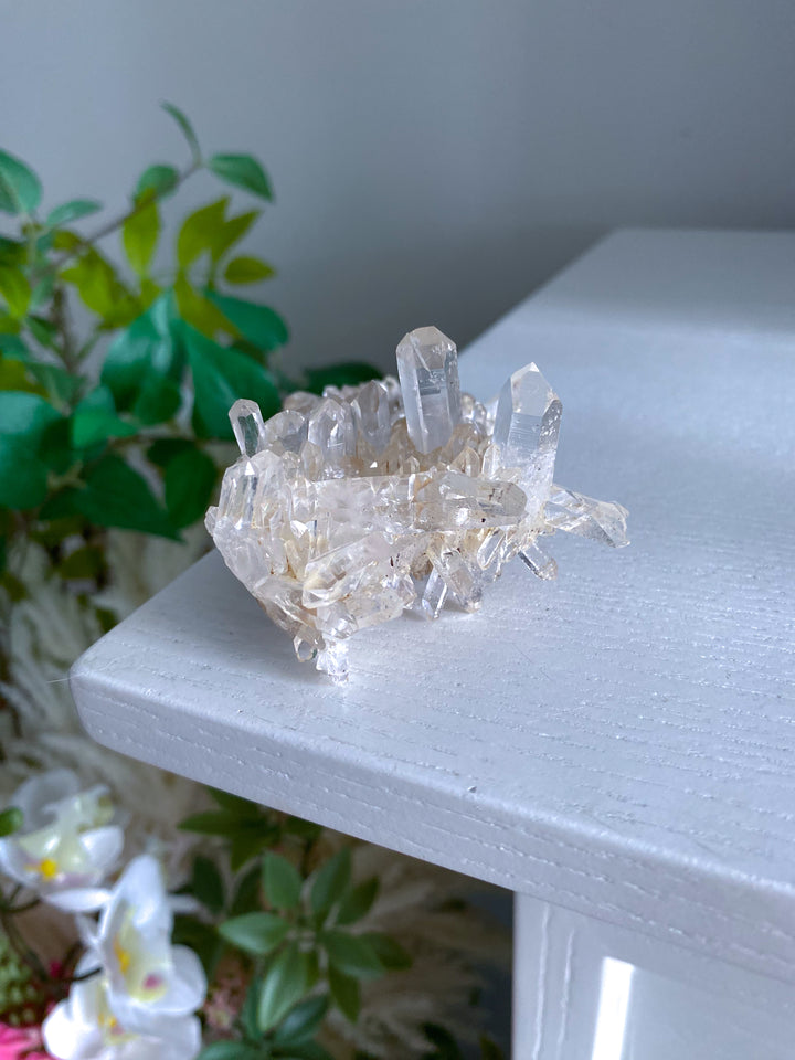 Unique Clear Quartz Cluster 