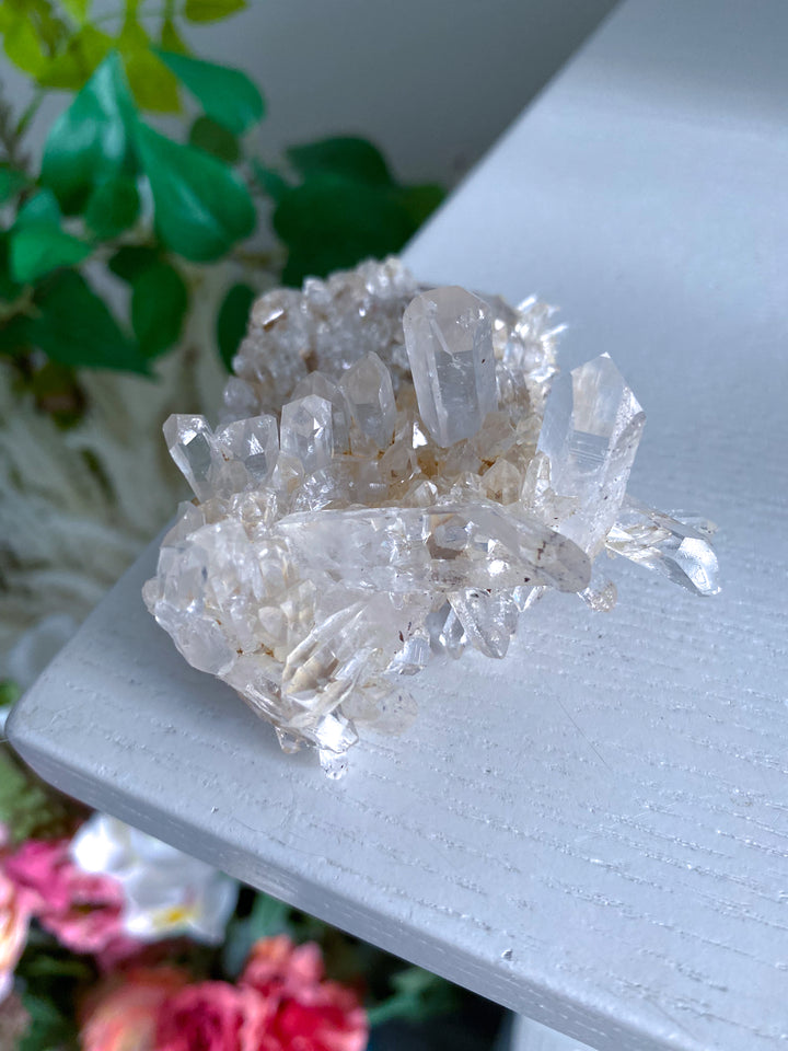 Unique Clear Quartz Cluster 