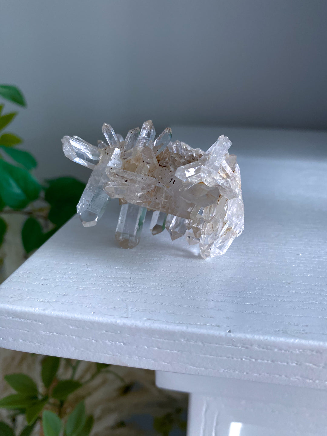 Unique Clear Quartz Cluster 