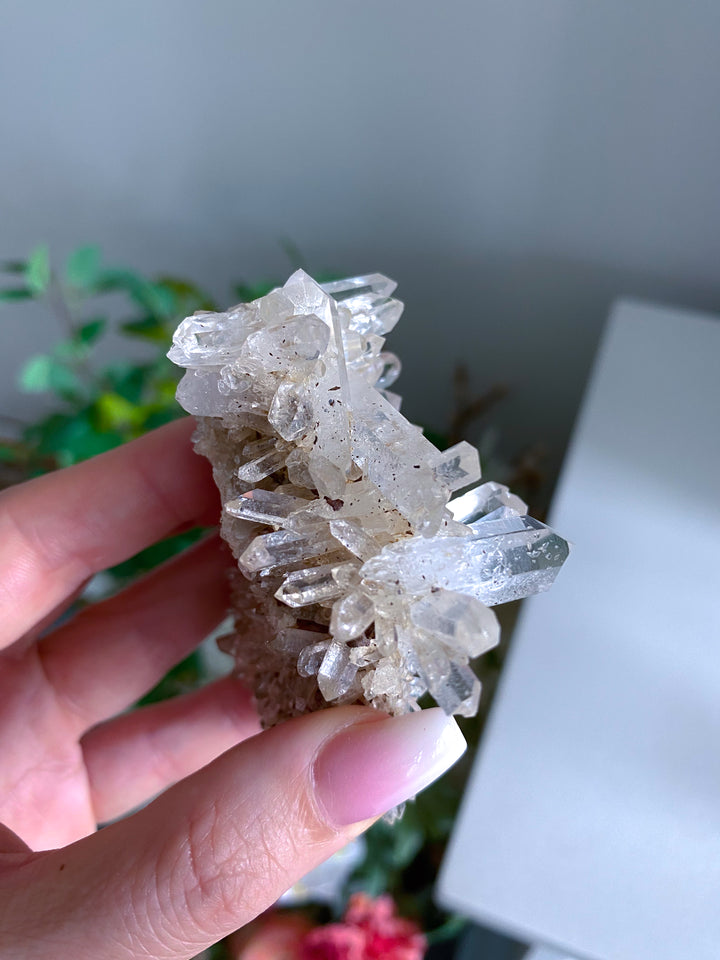 Unique Clear Quartz Cluster 