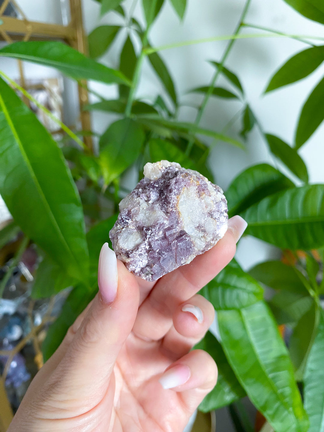 Small Mica-rich Purple Lepidolite Chunk