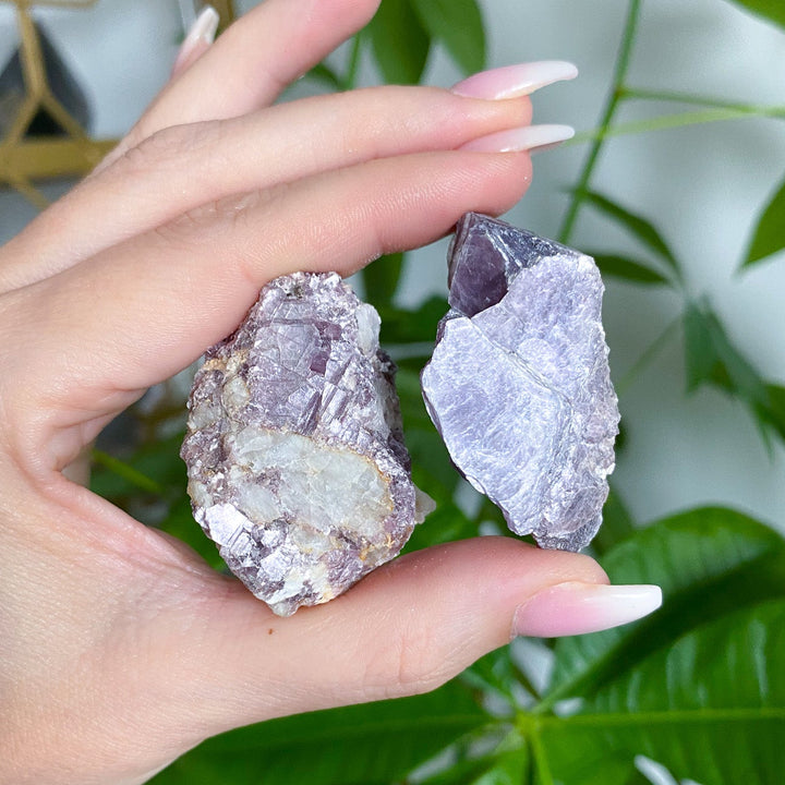 Small Mica-rich Purple Lepidolite Chunk
