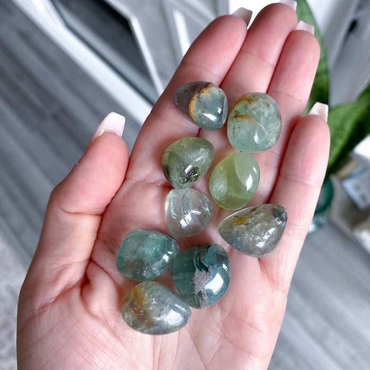 XS Green Fluorite Tumble - B Quality