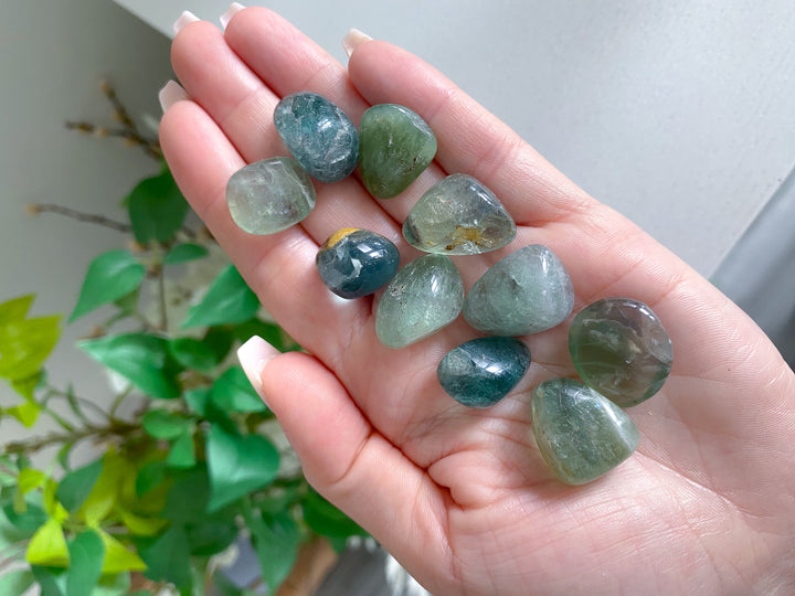 XS Green Fluorite Tumble - B Quality