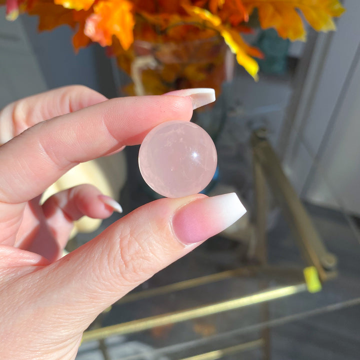 Rose Quartz Mini Sphere 