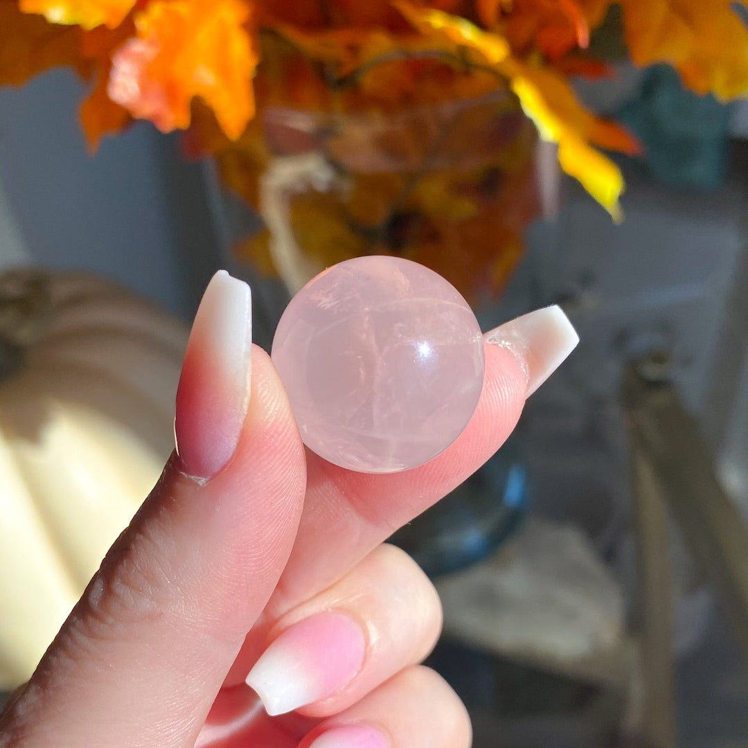 Rose Quartz Mini Sphere 