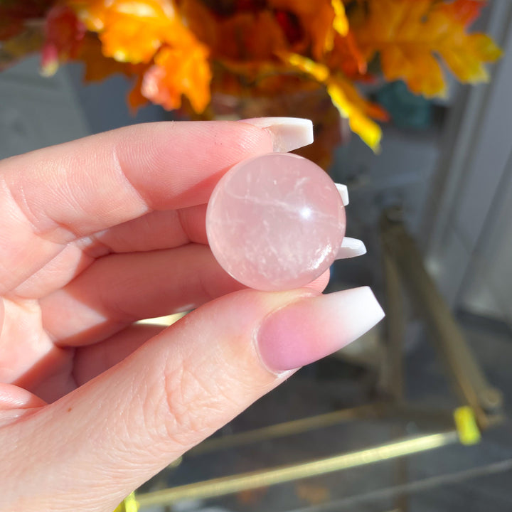 Rose Quartz Mini Sphere 