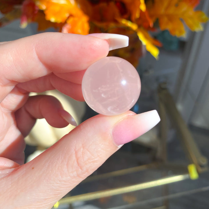 Rose Quartz Mini Sphere 