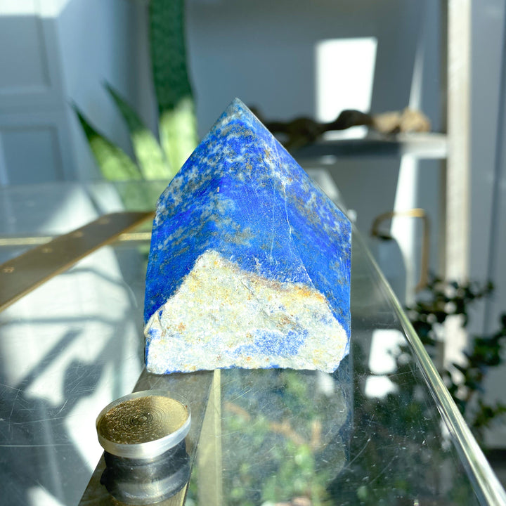Lapis Lazuli Top Polish Point 