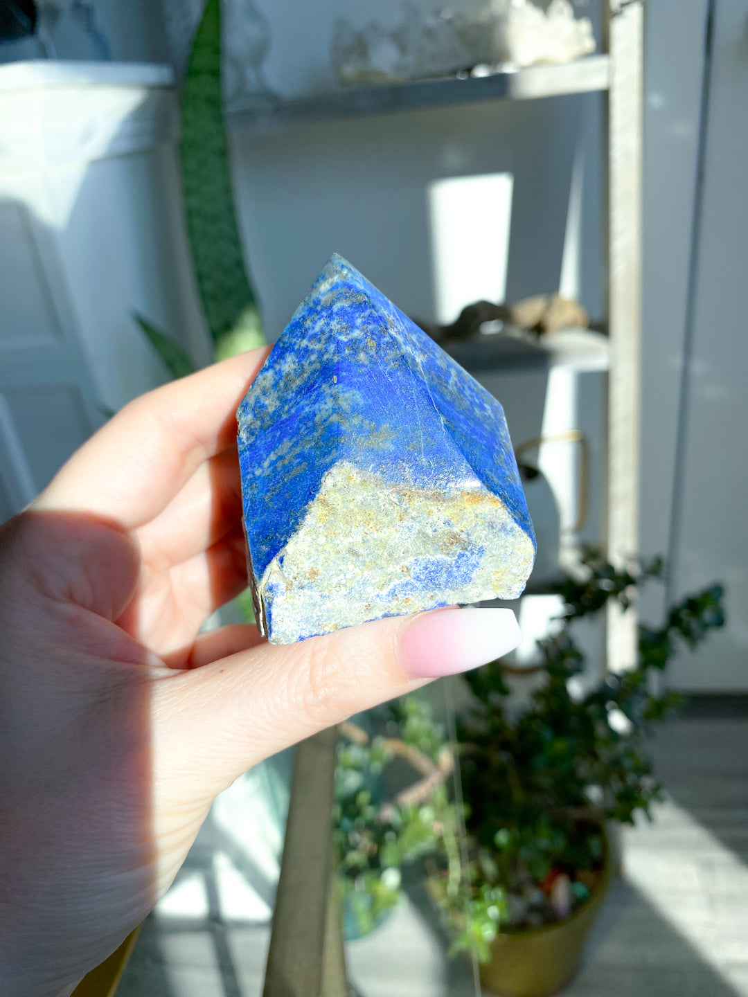 Lapis Lazuli Top Polish Point 