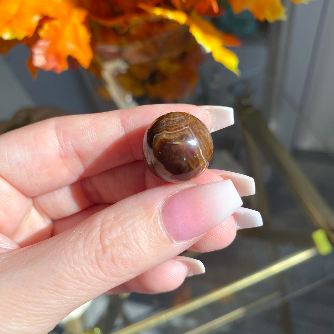 Chocolate Calcite Mini Sphere
