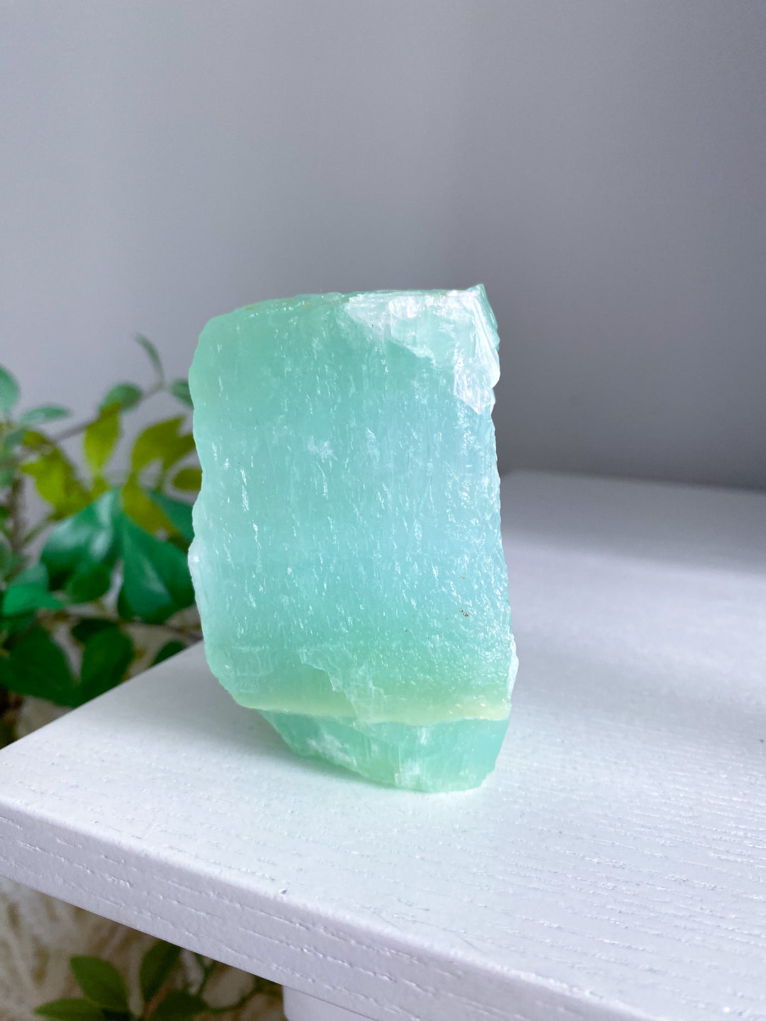 Large Pistachio Calcite Raw Freeform 